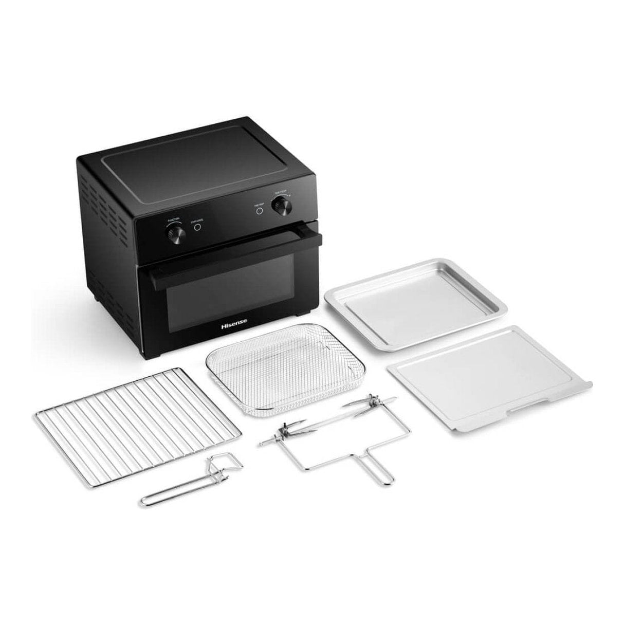 Hisense 20L 1800W Air Fry Oven - Black H20AOBK1S5