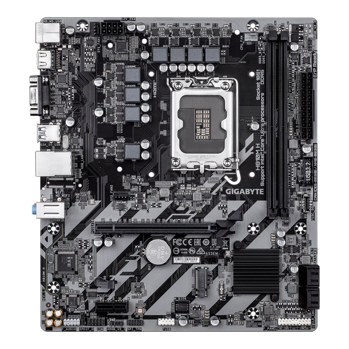 Gigabyte H810M H Intel LGA 1851 mATX Motherboard
