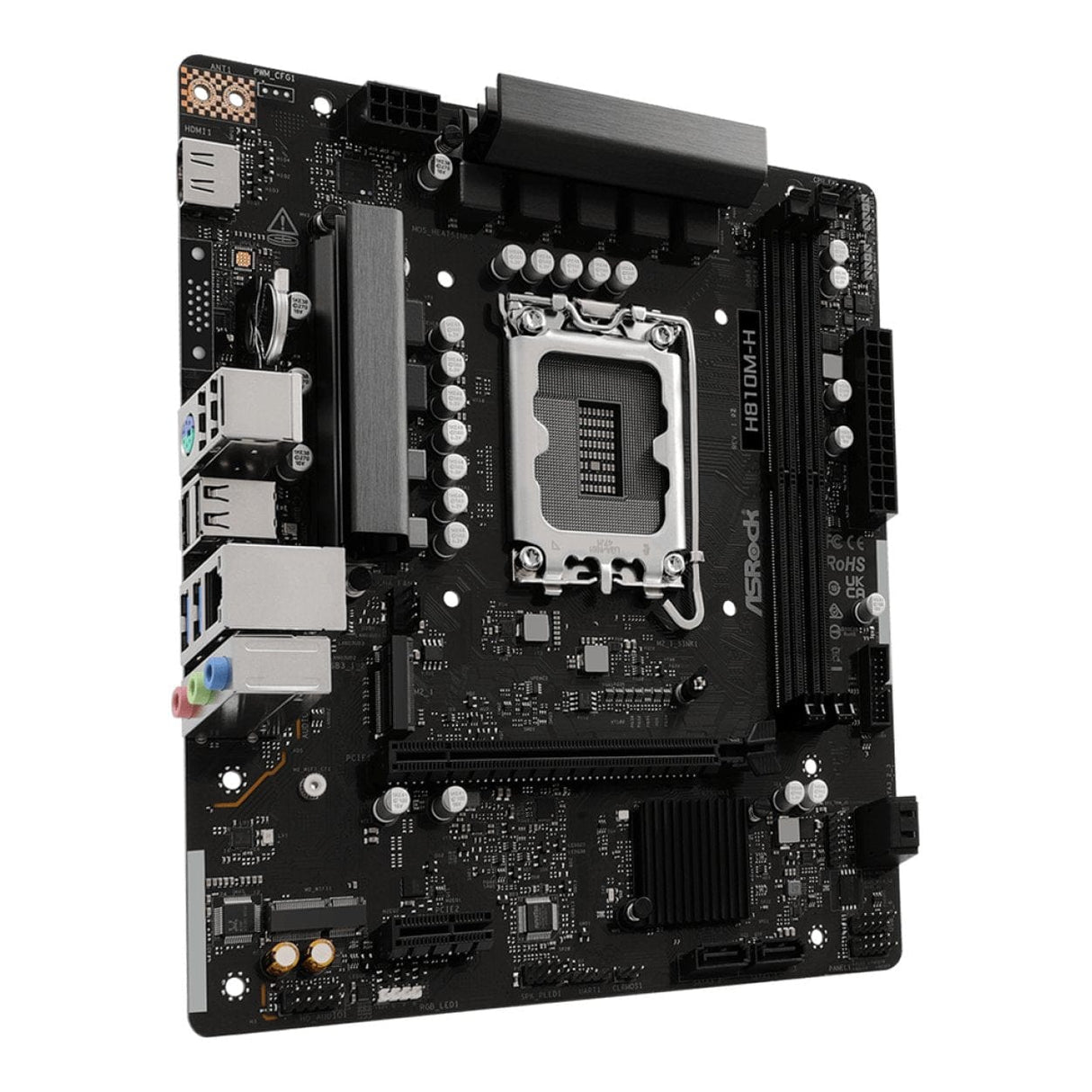 Asrock H810M-H Intel LGA 1851 Micro ATX Motherboard