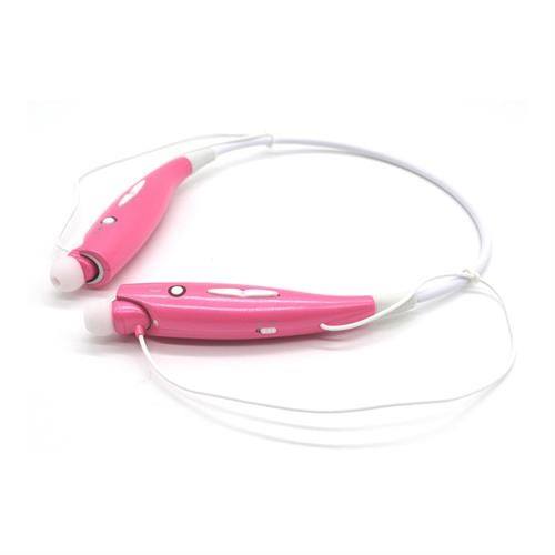 AllRing HBS730 Flexible Bluetooth Headsets Pink HBS-730-PNK