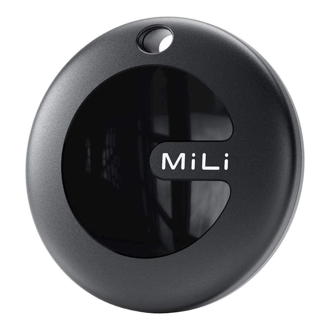 Mili MiTag Duo with Key Ring Black HD-P16-Dual-BK