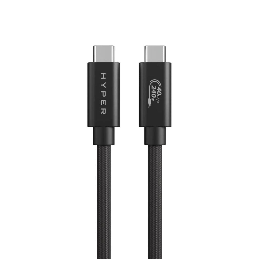 HyperDrive Next 1.2m USB4 Type-C 8K Performance Cable Black HD6500BKGL