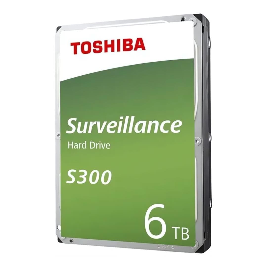 Toshiba S300 3.5-inch 6TB SATA III Surveillance Internal Hard Drive HDKPB06Z0A02S