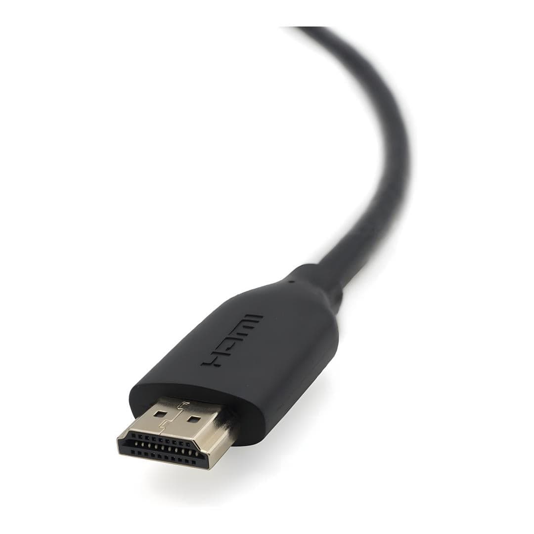 Belkin 1m High Speed HDMI Cable Black and Gold HDMI0018G-1M