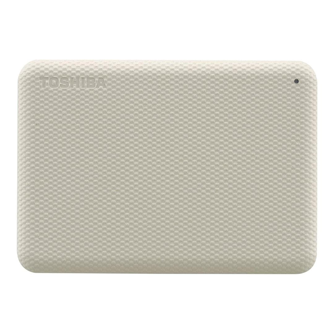 Toshiba Canvio Advance 2.5-inch 1TB USB 3.2 Gen 1 Beige External Hard Drive HDTCA10EW3AA