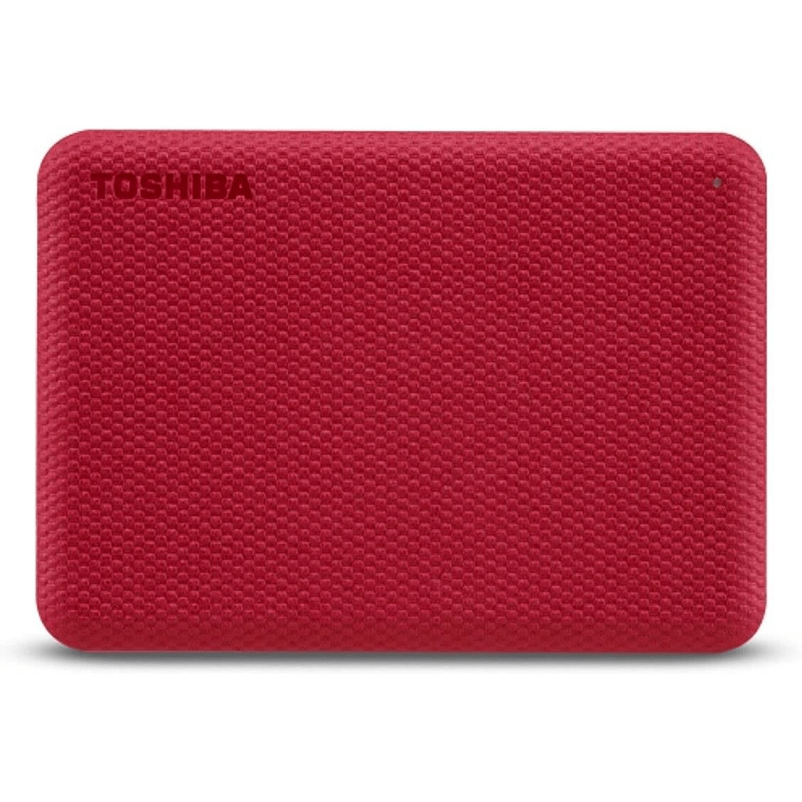 Toshiba Canvio Advance 2.5-inch 2TB USB Type-A Red External Hard Drive HDTCA20ER3AA
