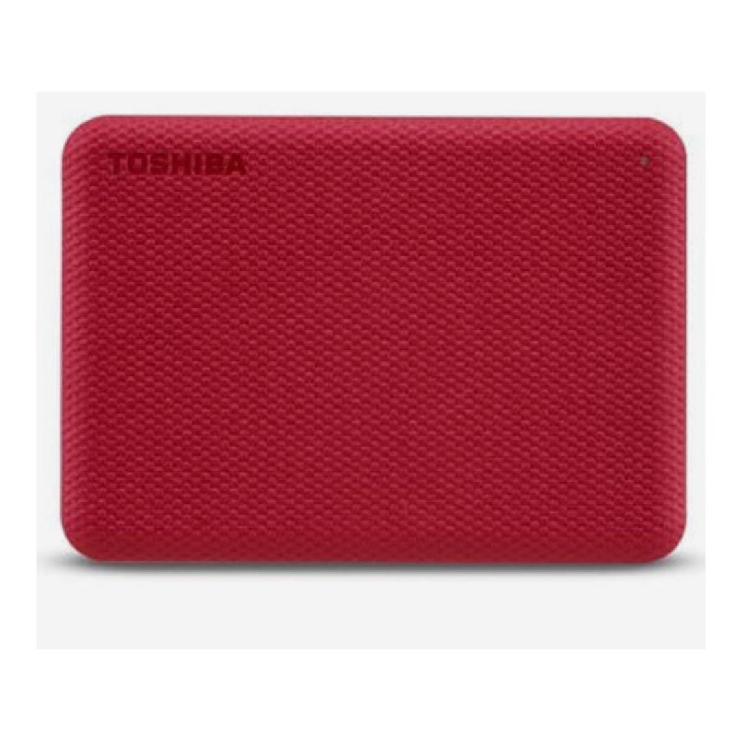 Toshiba Canvio Advance 4TB Red External Hard Drive HDTCA40ER3CAH