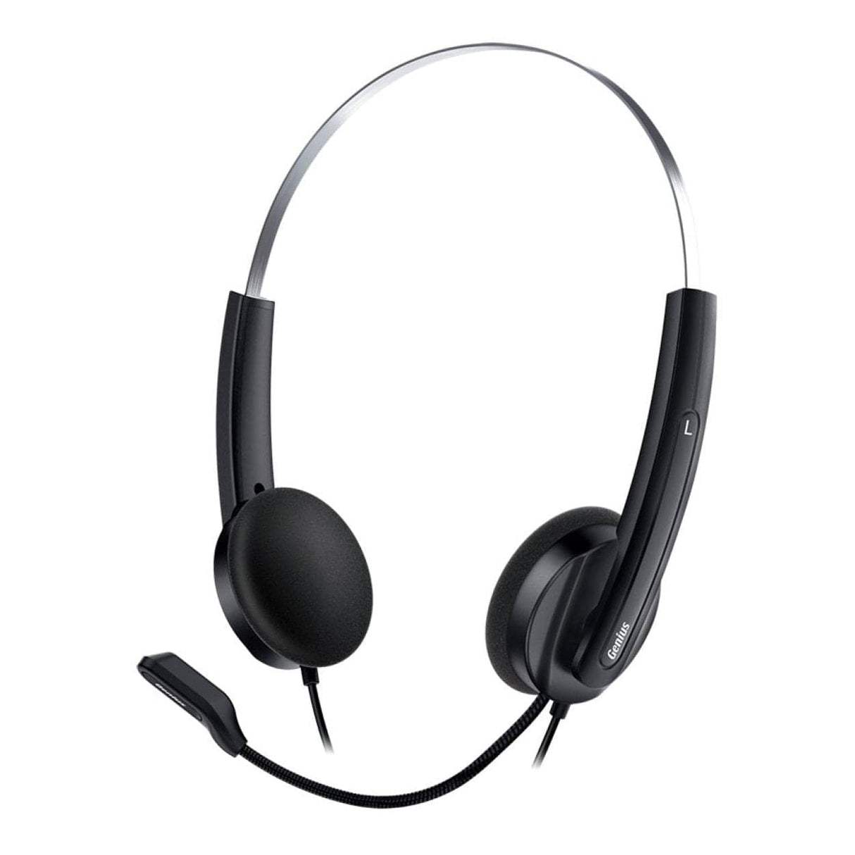 Genius HS-220U Wired Headset Black