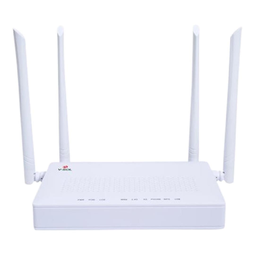 V-SOL 5-port Wi-Fi Dual-band ONT Router HG3221D-4G1S