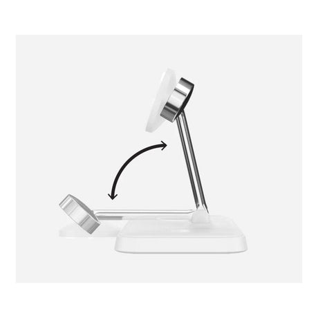 HyperJuice Next Qi2 4-in-1 Magnetic Charging Stand HJ3004WHGL