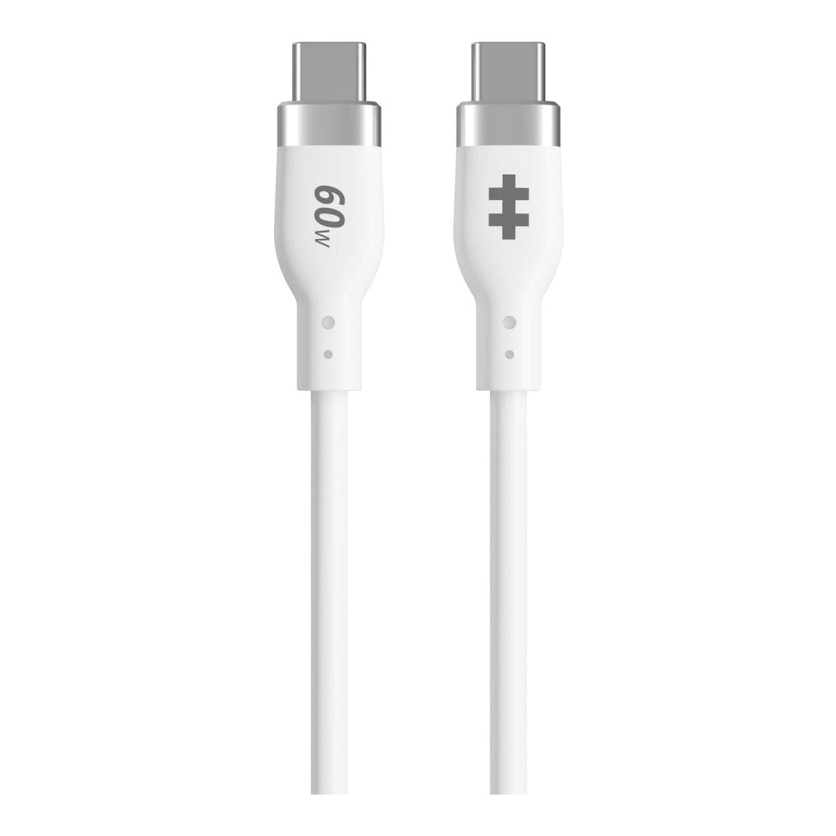 Hyper HyperJuice 1.5m USB-C Silicone Charging Cable White HJ4011WHGL