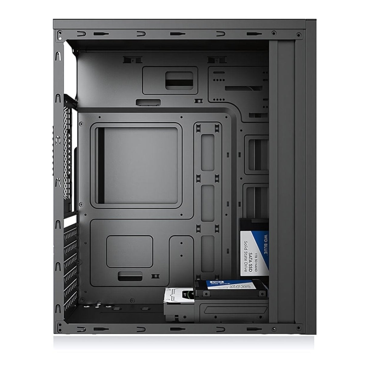 Huntkey HK360 Black Steel ATX Mid-Tower Gaming PC Case HK360