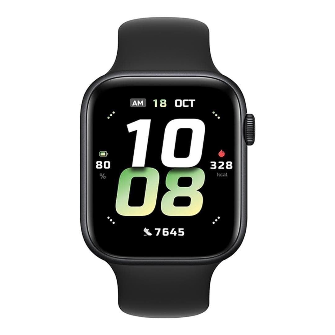 HONOR Watch 4 1.75-inch AMOLED GPS Smartwatch - Black