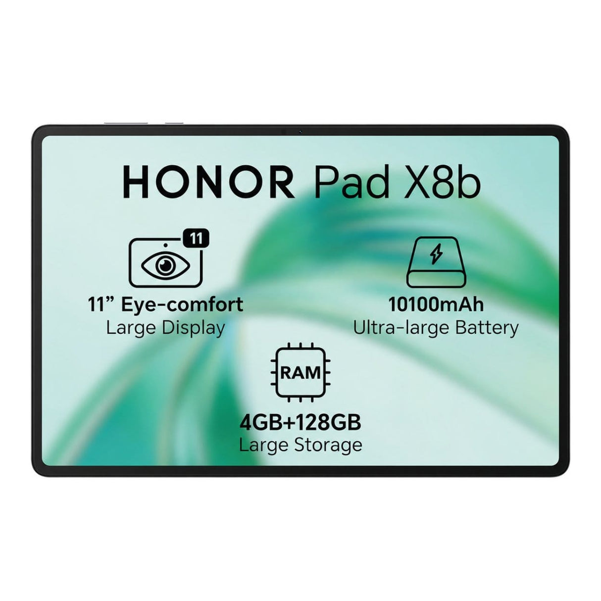 HONOR Pad X8b 11-inch FHD Tablet - Snapdragon 680 128GB ROM 4GB RAM LTE Android 16 Space Grey HONPADX8BGRY