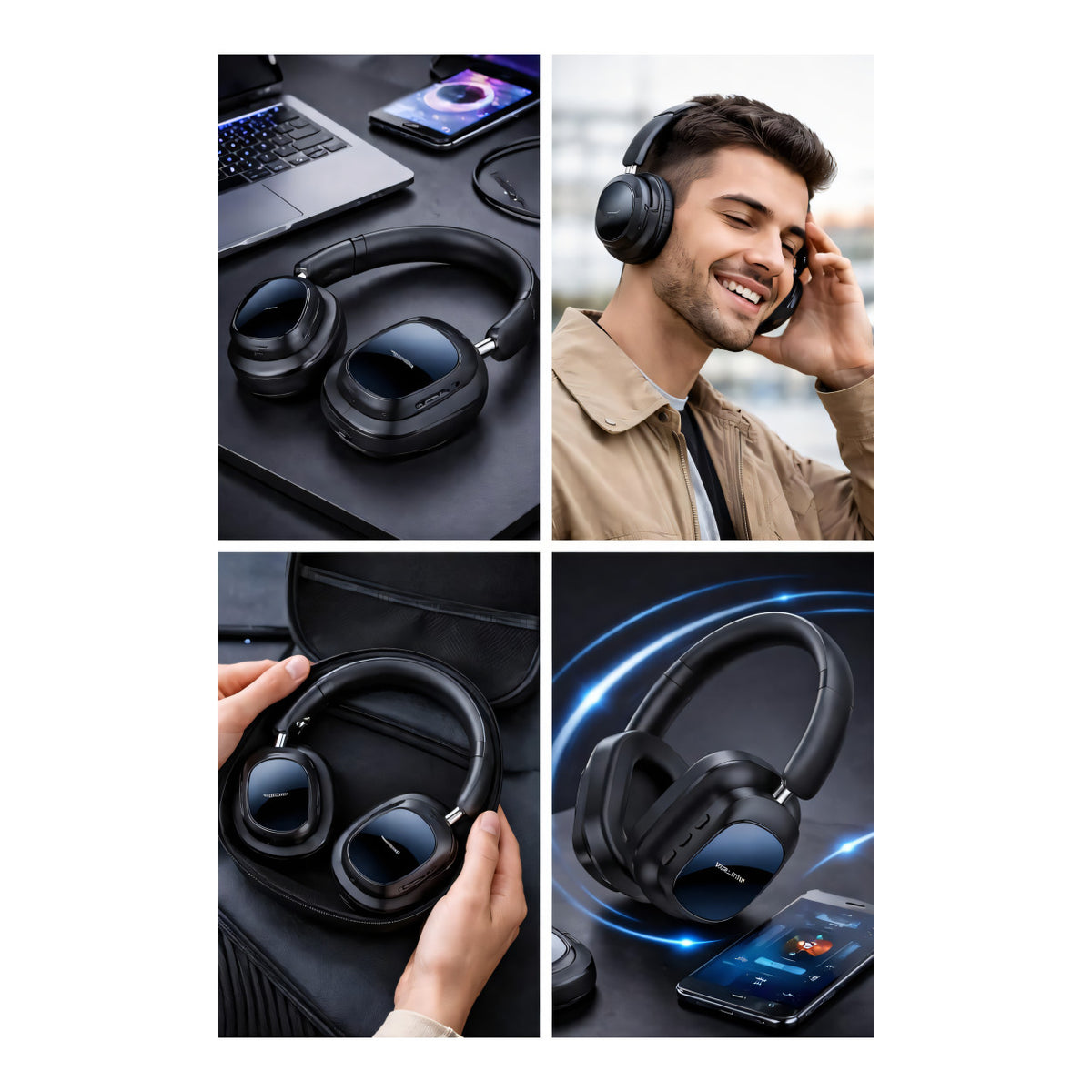 VIPLATINA HP20 Wireless Bluetooth ANC Headset