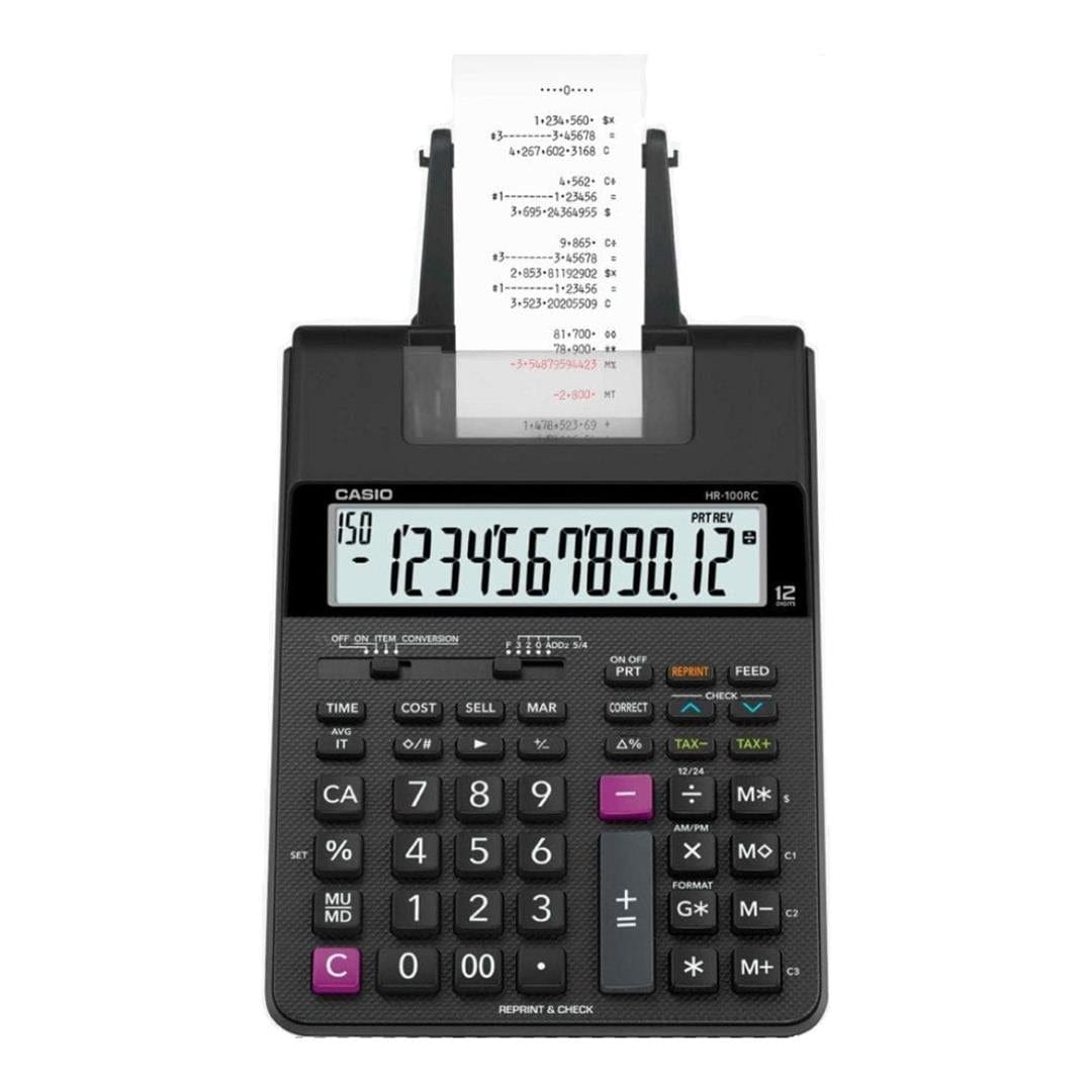 Casio HR-100RC Electronic Calculator