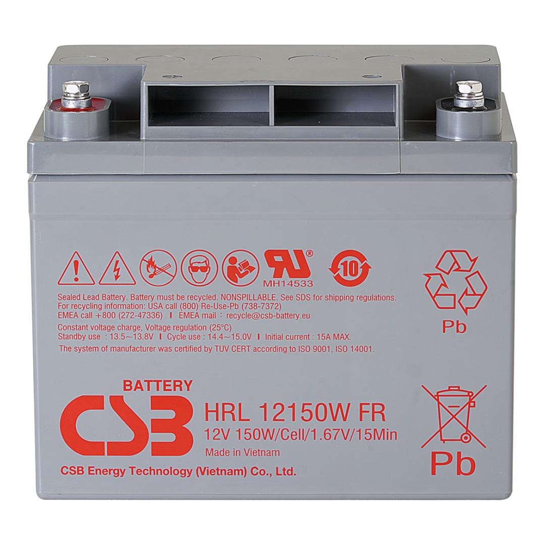 CSB HRL12150W 12V 150W Rechargeable Lead Acid Battery