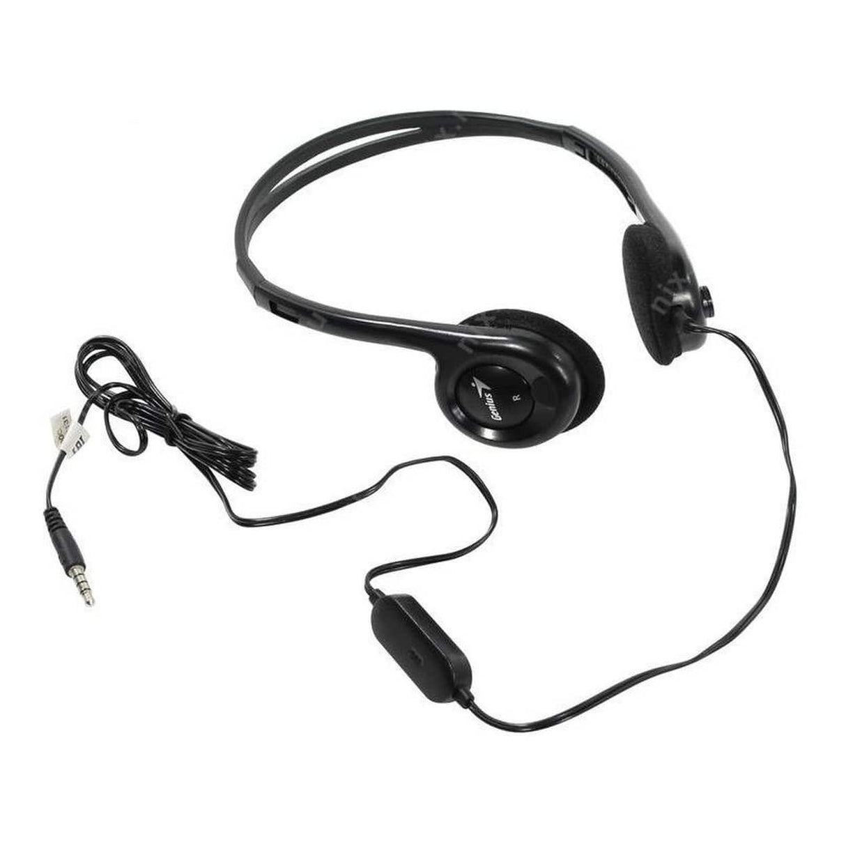 Genius M200C Single Jack Headset with Mic Black HS-M200C