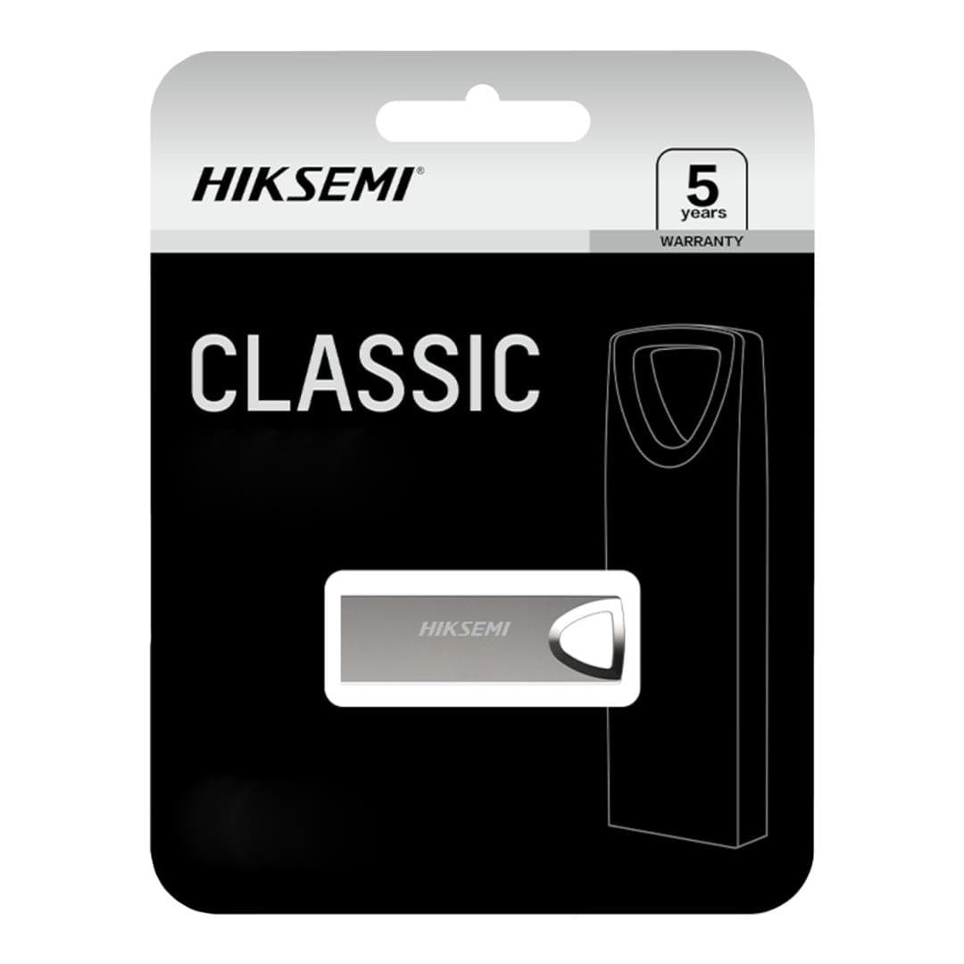 Hiksemi Classic 64GB Type-A USB 2.0 Flash Drive Silver HS-USB-M200-64G U2