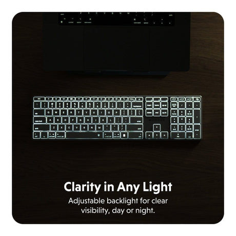 Hyper HyperSpace Bluetooth Wireless Keyboard - White HS2310US