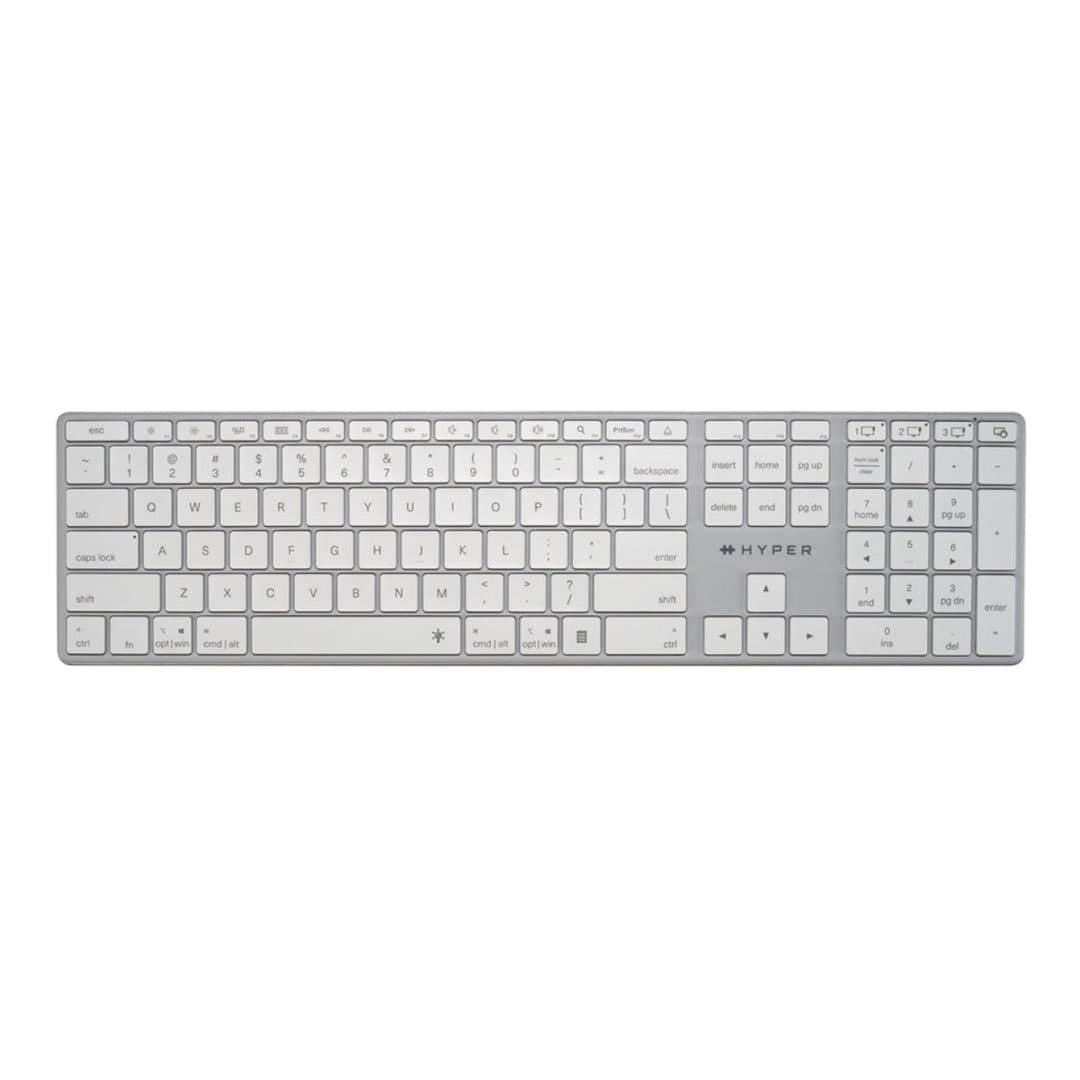 Hyper HyperSpace Bluetooth Wireless Keyboard - White HS2310US
