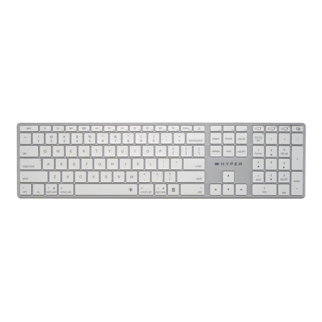 Hyper HyperSpace Bluetooth Wireless Keyboard - White HS2310US