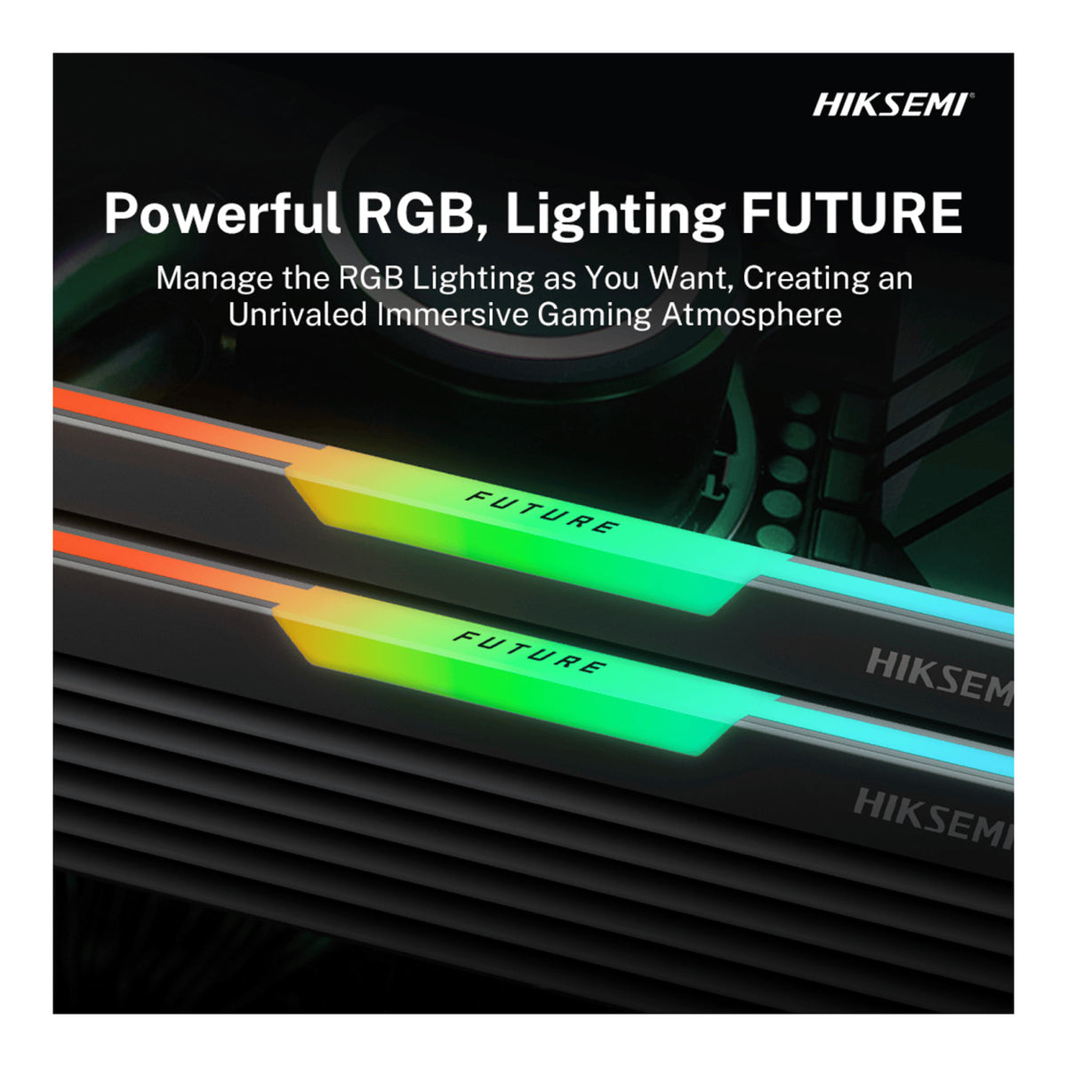 Hiksemi Future HSC416U36C5-8G2 RGB Memory Module 16GB DDR4 3600MHz