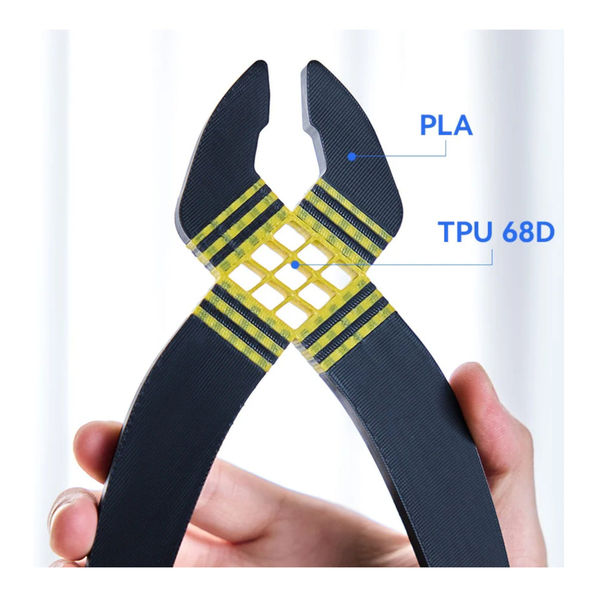 Anycubic TPU 68D Filament 1Kg - Yellow HTAVY-10
