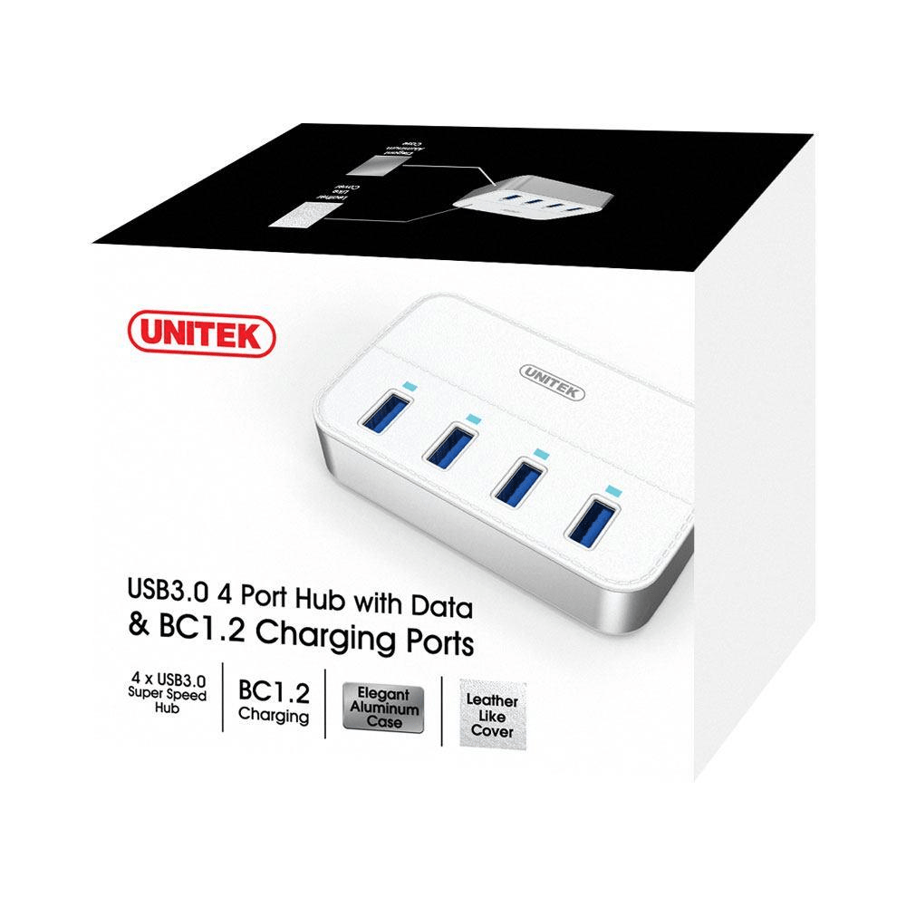 Unitek USB3.0 4-Port Hub BC1.2 Charging HUB-USB3-4P-Y-3069