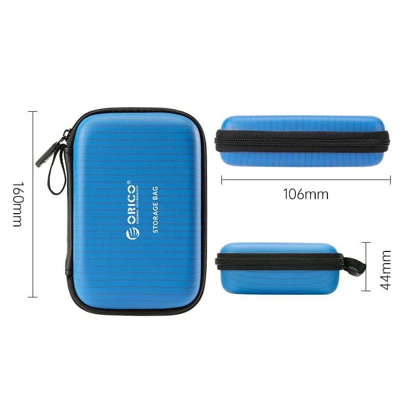 Orico 2.5-inch Protection Case Blue HXM02-BL-BP