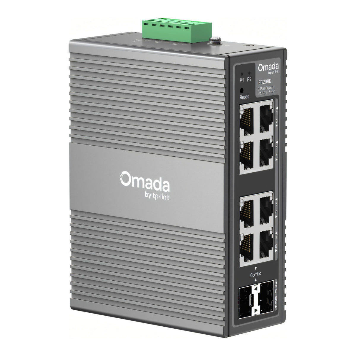 TP-Link Omada IES208G 8-port Gigabit Industrial Easy Managed Switch