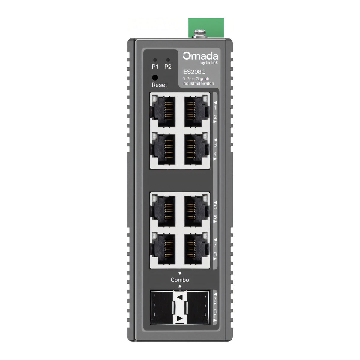 TP-Link Omada IES208G 8-port Gigabit Industrial Easy Managed Switch