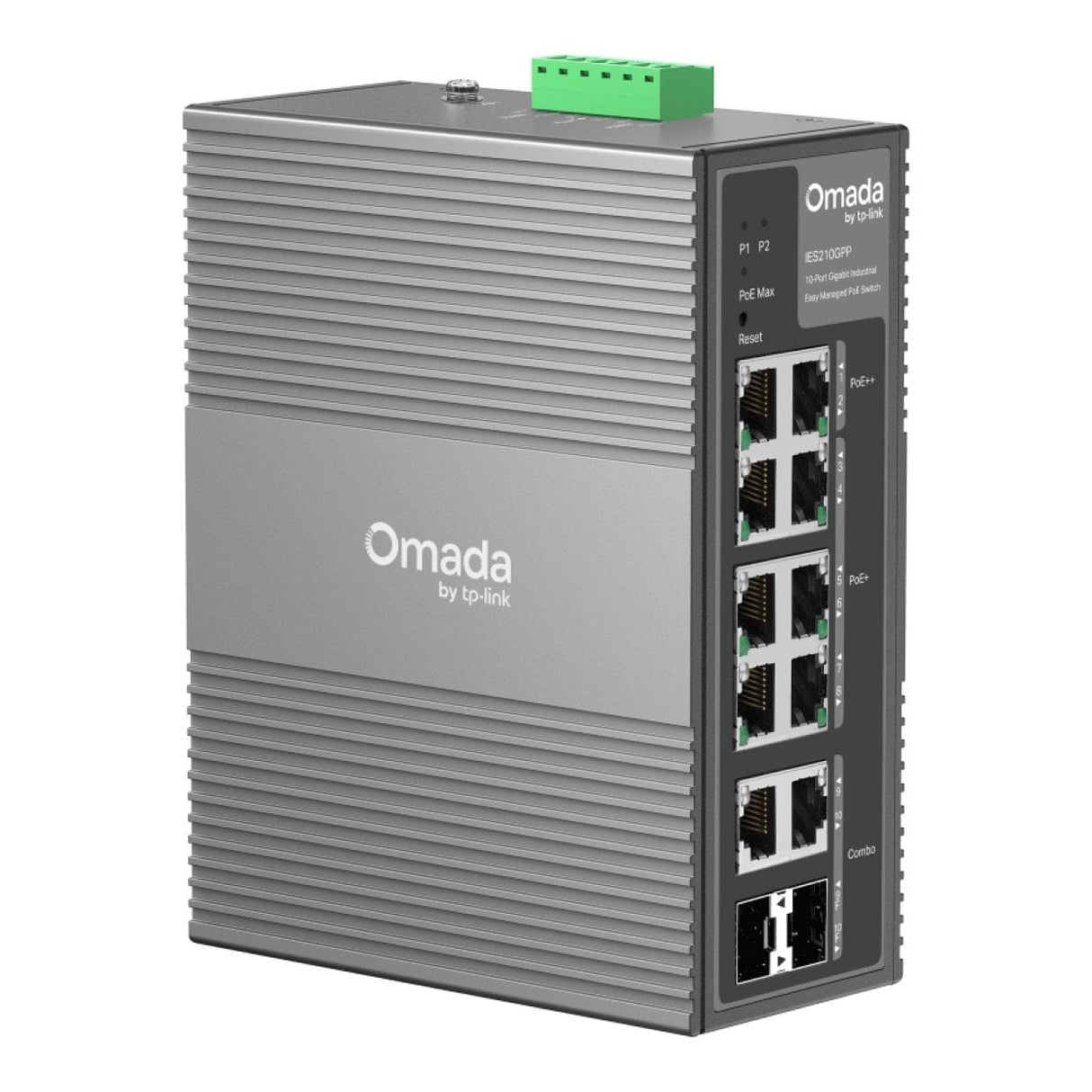TP-Link Omada IES210GPP 10-port Gigabit Industrial Easy Managed Switch