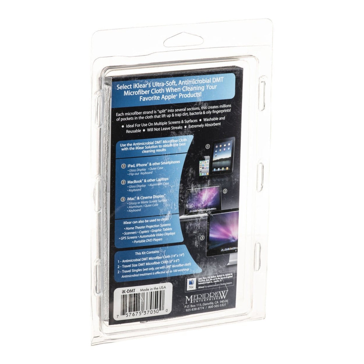 Meridrew iKlear DMT Microfiber Polishing Cloth IK-DMT