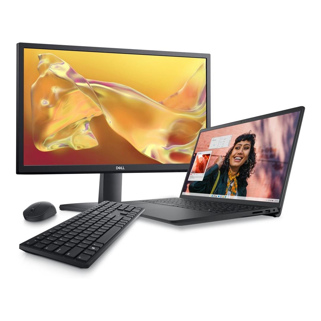 Dell Inspiron 3530 Laptop i5 16GB 512GB SSD 15.6" Win11 + FREE 21.4" Monitor + Keyboard & Mouse