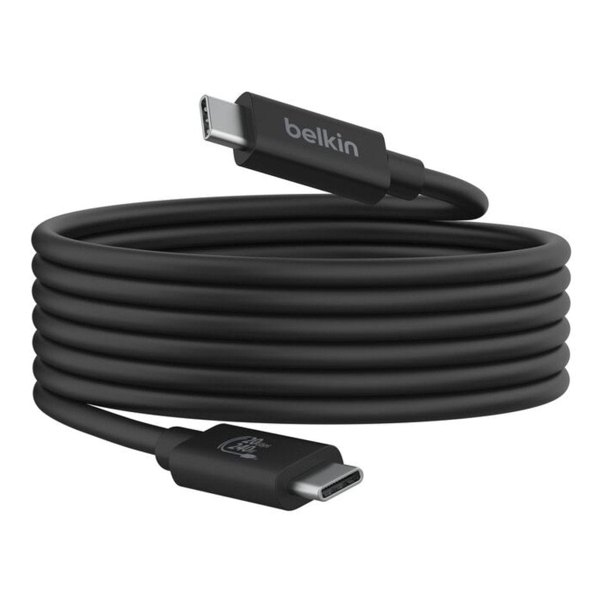 Belkin 2m USB4 204W 20Gbp/s Charging Cable Black INZ004bt2MBK