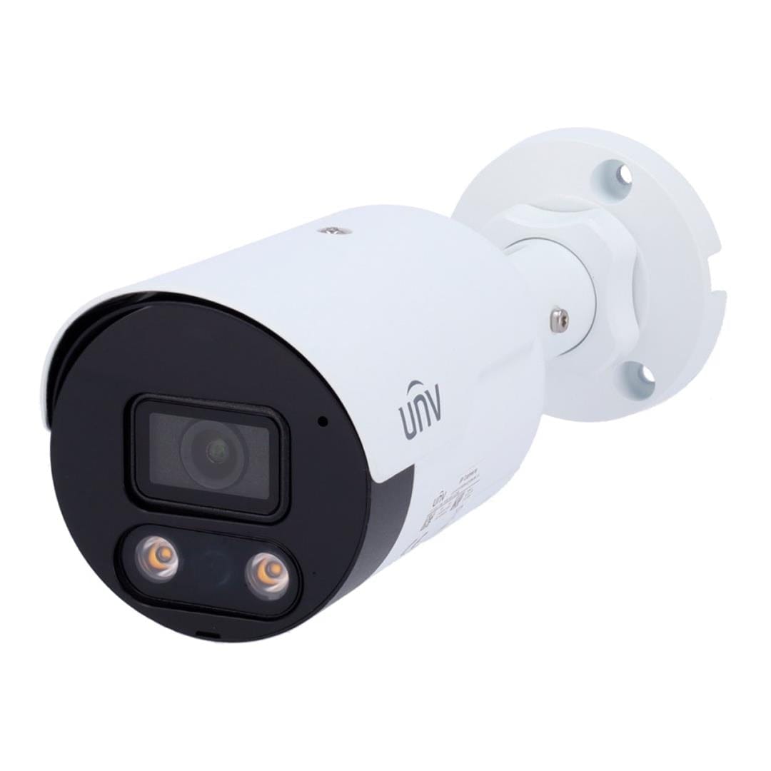 Uniview 4MP HD Intelligent Light and Audible Warning Fixed Bullet Network Camera IPC2124SB-ADF40KMC-I0