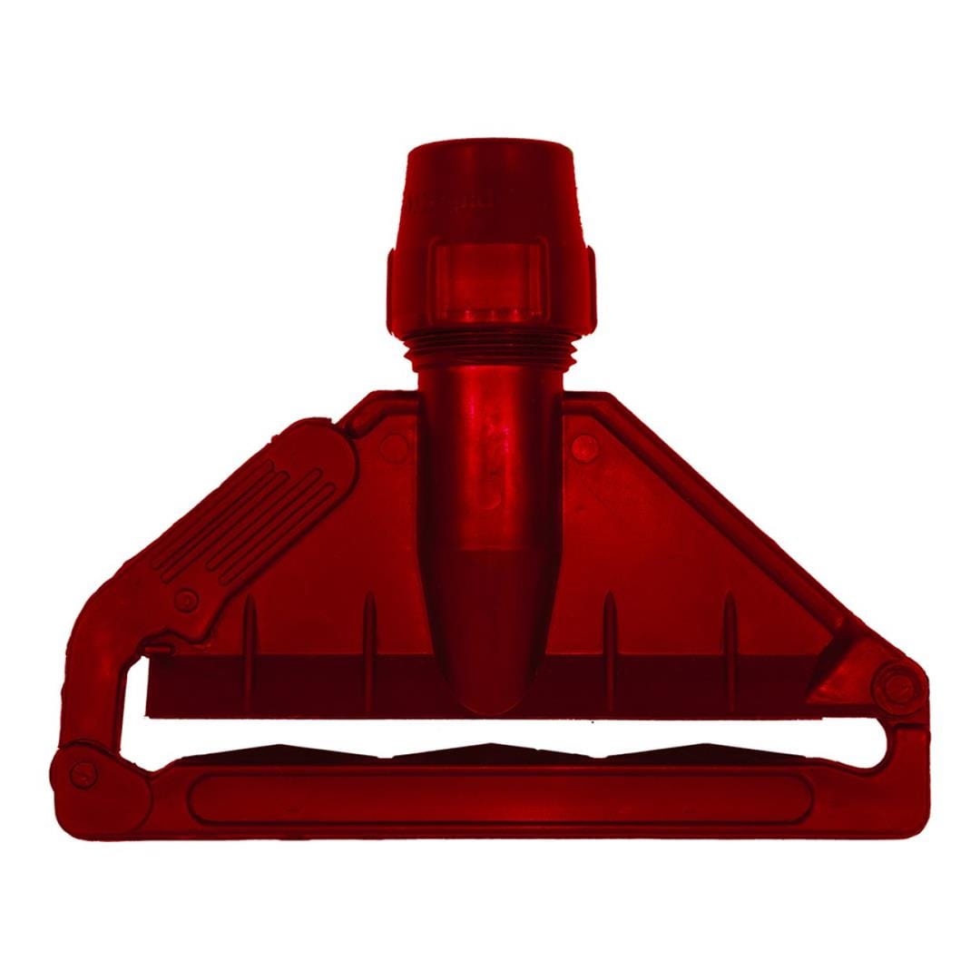 Parrot Janitorial Fan Mop Holder Plastic Clip Red JA0324R
