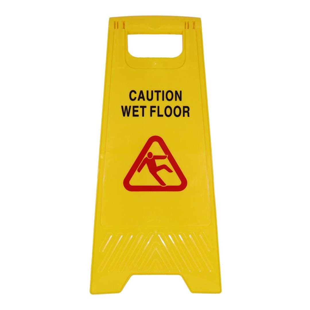 Parrot 2-Piece Janitorial Folding Wet Floor Sign JA0331