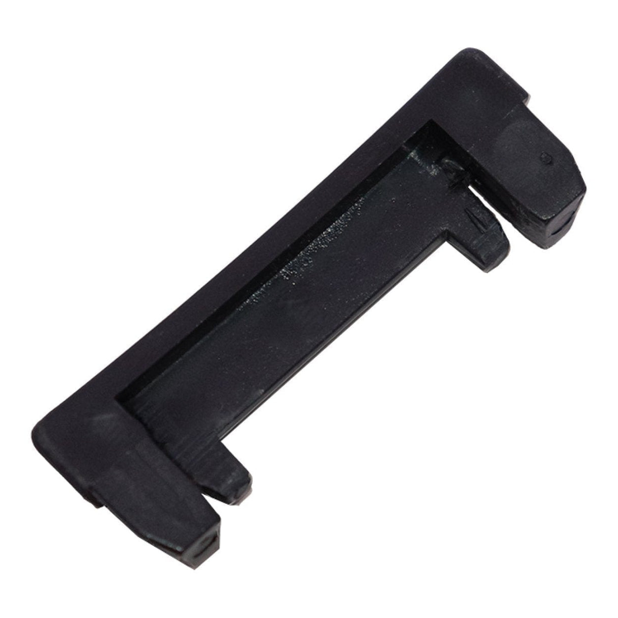 Parrot Janitorial 90cm Wall Rail With End Clips Black JA0342