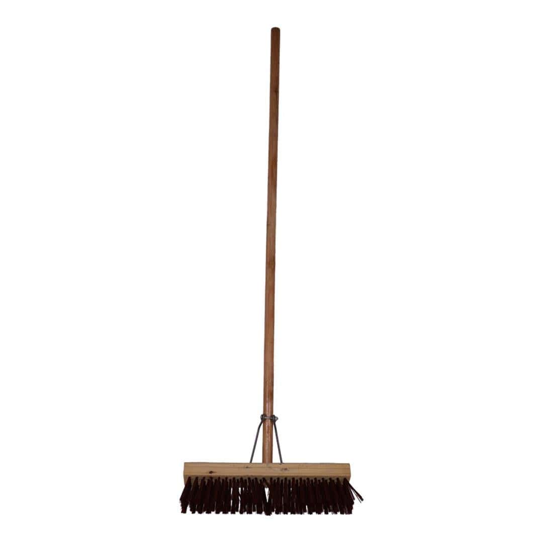 Parrot Janitorial 12-inch 300mm Platform Broom - Brown JA0344BA