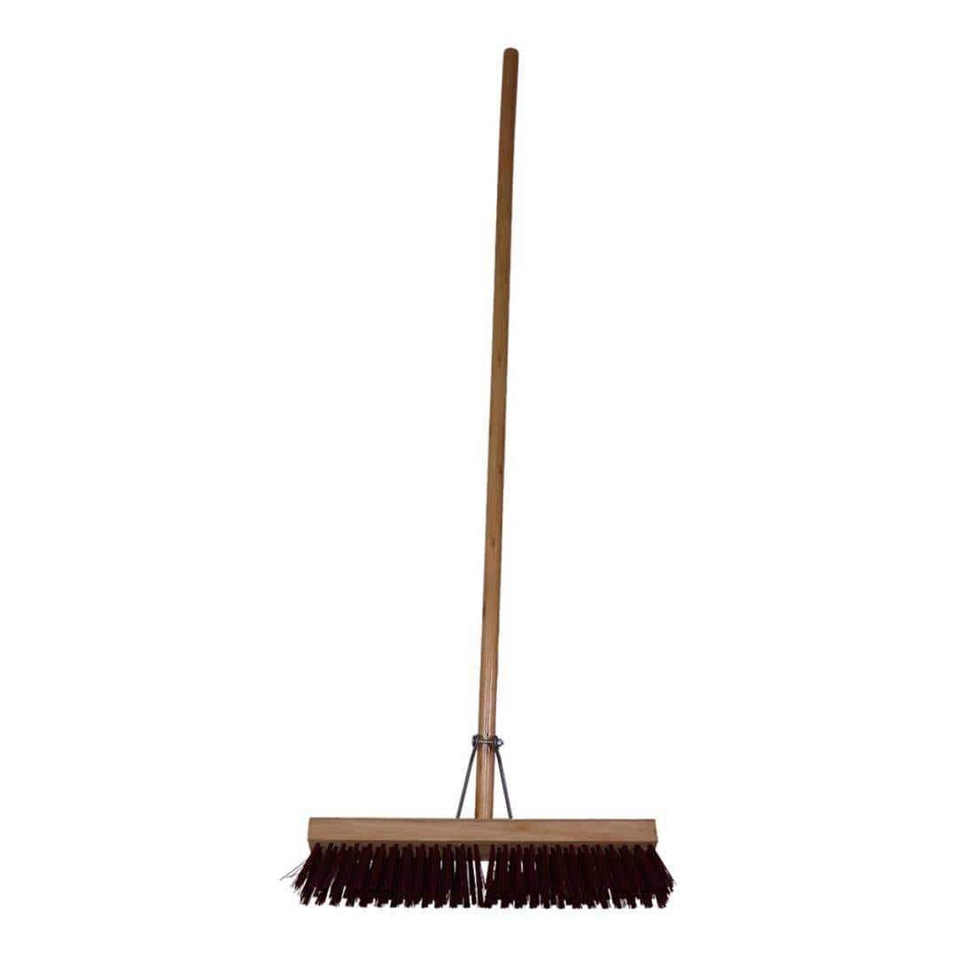 Parrot Janitorial 18-inch 450mm Platform Broom - Brown JA0344BB