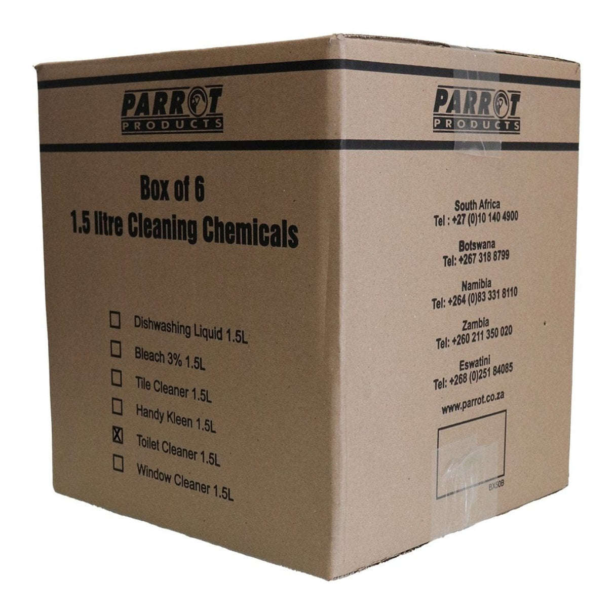 Parrot 1.5L Janitorial Toilet Cleaner 6-pack JA0401-15DC6