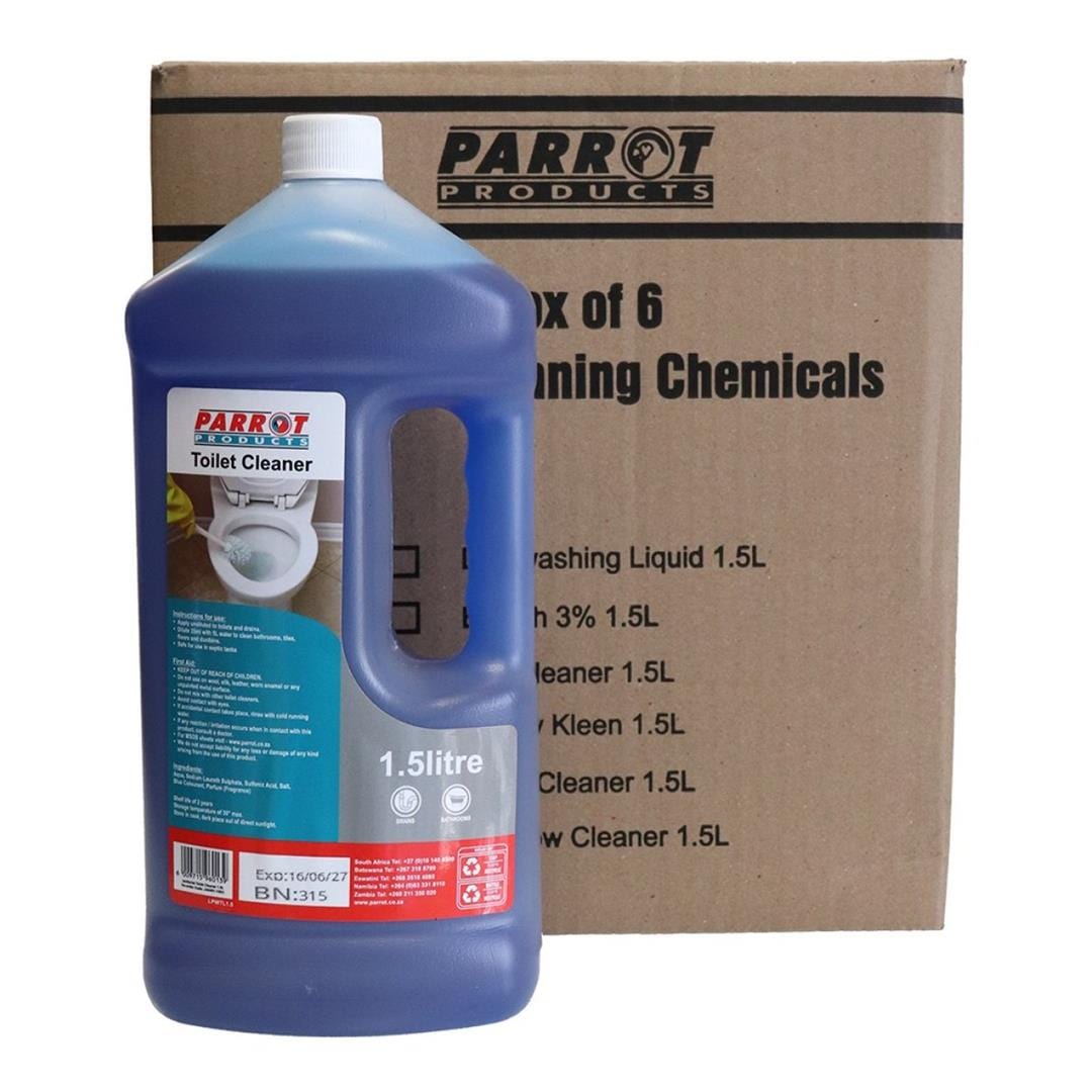 Parrot 1.5L Janitorial Toilet Cleaner 6-pack JA0401-15DC6