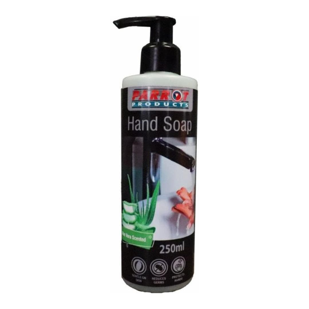 Parrot 250ml Janitorial Hand Soap Aloe Vera 6-pack JA0402HSA