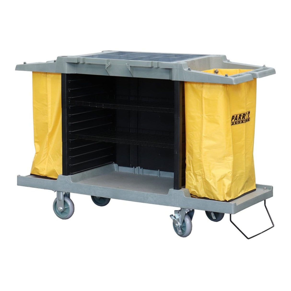 Parrot Janitorial Housekeeping Trolley Plastic JA0707