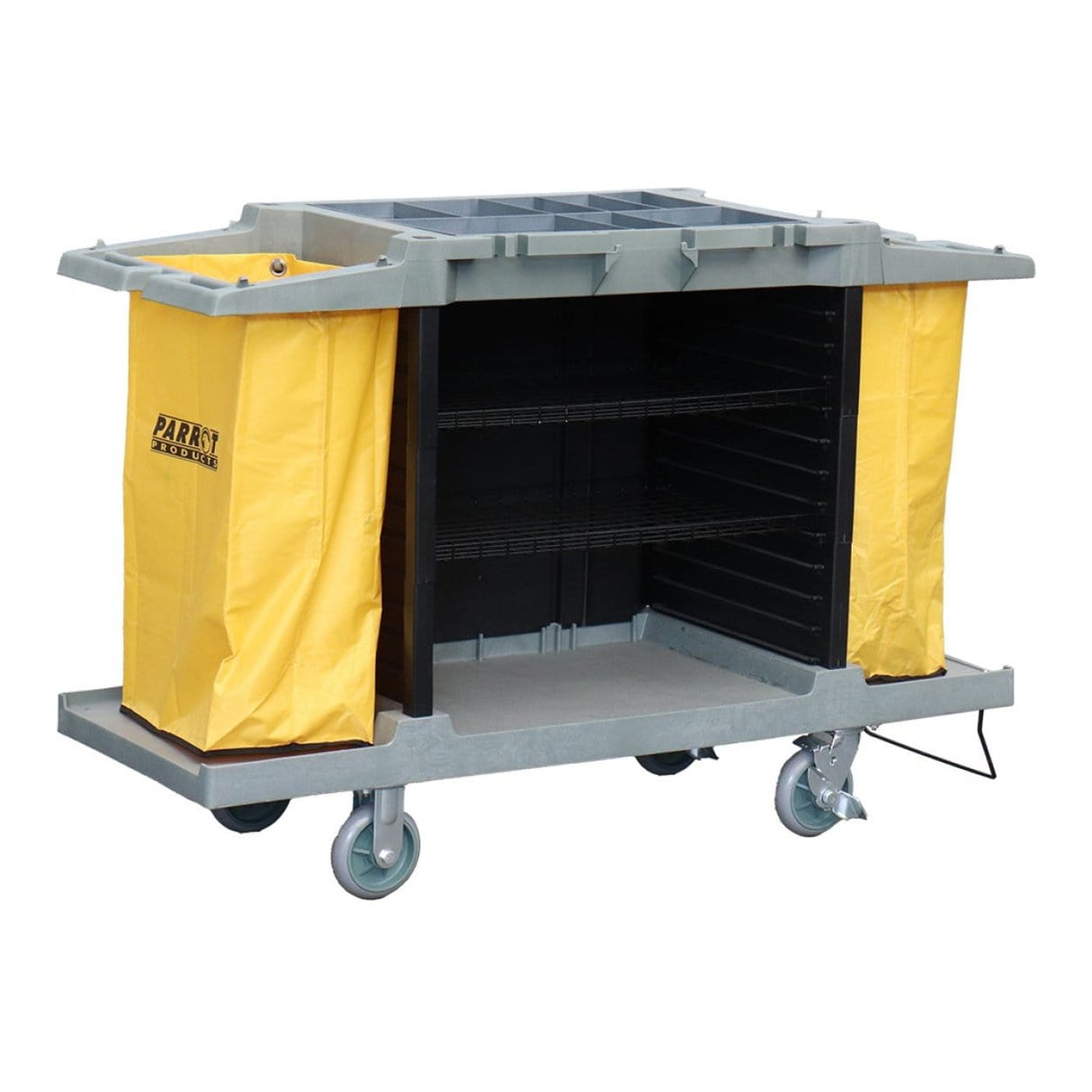 Parrot Janitorial Housekeeping Trolley Plastic JA0707