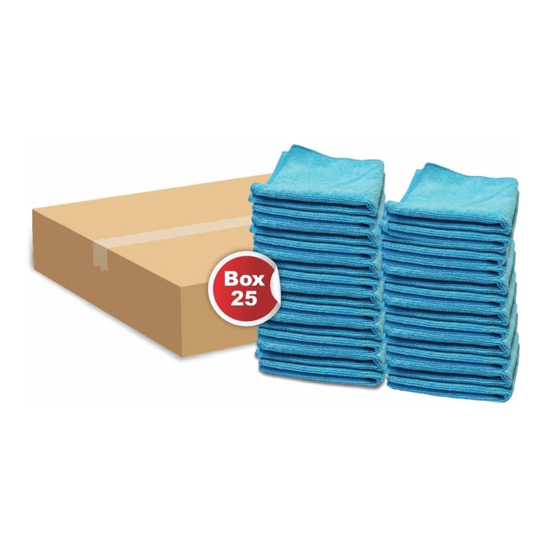Parrot 280gsm Micro Fibre Cloth Blue 25-pack JA0901Z