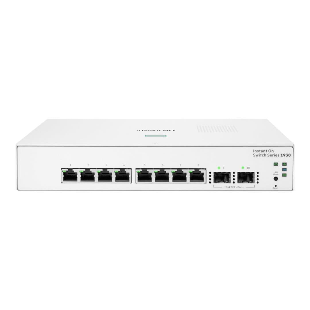 HPE Networking Instant On 1930 8-port Gigabit L2+ Smart Managed Switch with 2-port SFP JL680A
