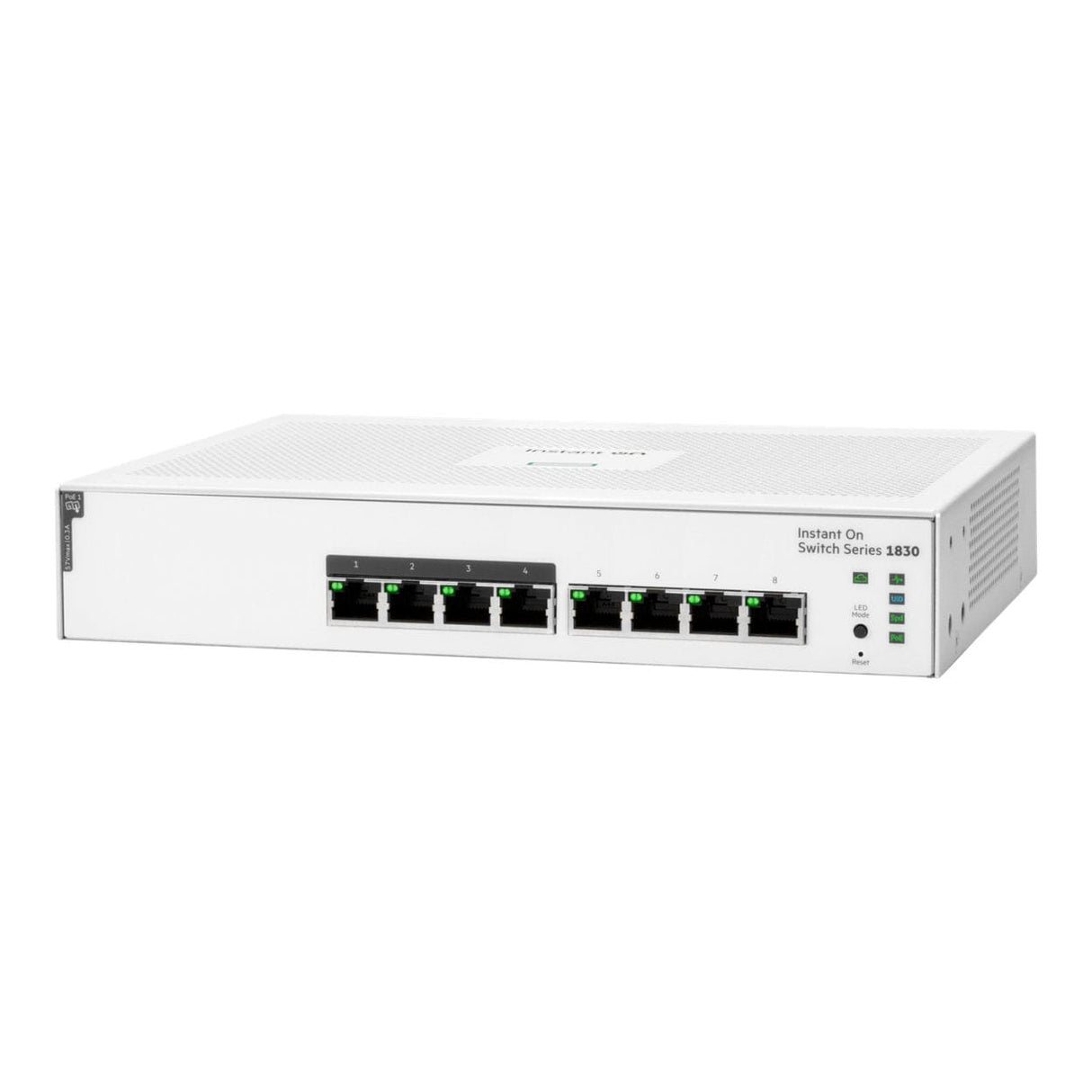 HPE Networking Instant On 1830 8-port PoE Gigabit L2 Smart Managed Switch JL811A
